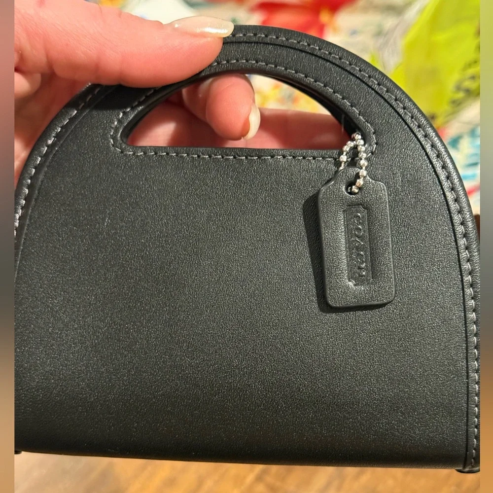 Coach Top Handle Card Case Crossbody Bag - Picture 2 of 9